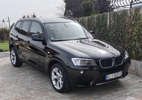 BMW X3 cena 43900 przebieg: 305841, rok produkcji 2011 z Limanowa małe 37